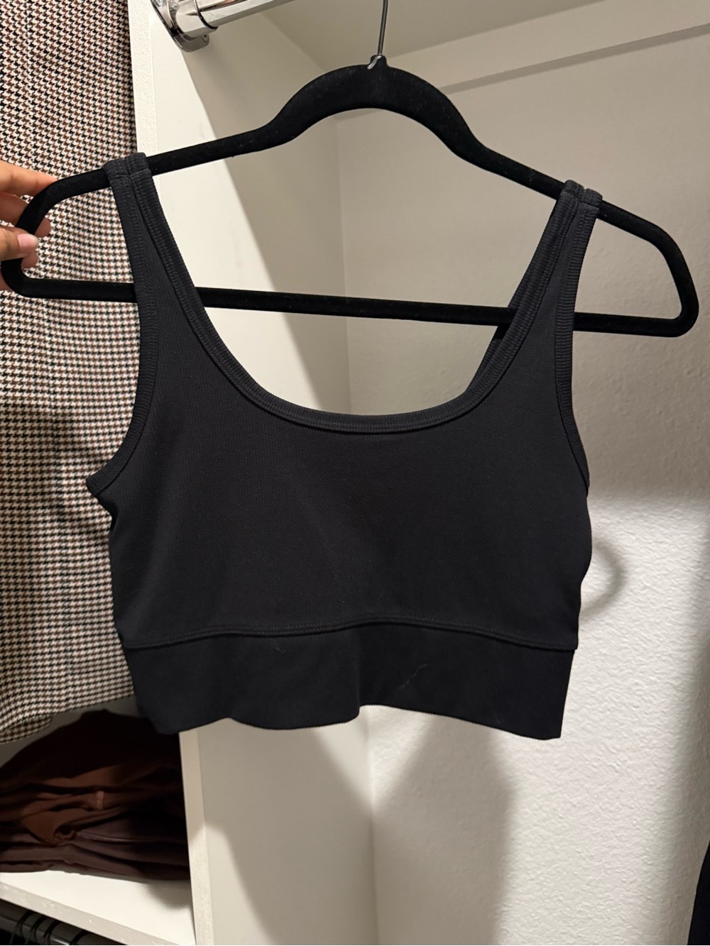 Nike Black Scoop Sports Bra